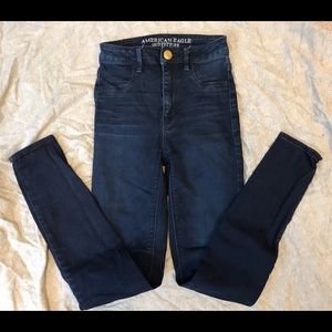 Sky high rise American Eagle jeans